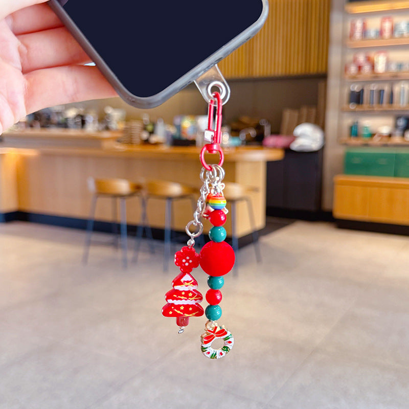 Wholesale DIY  Beaded Chain Keychain